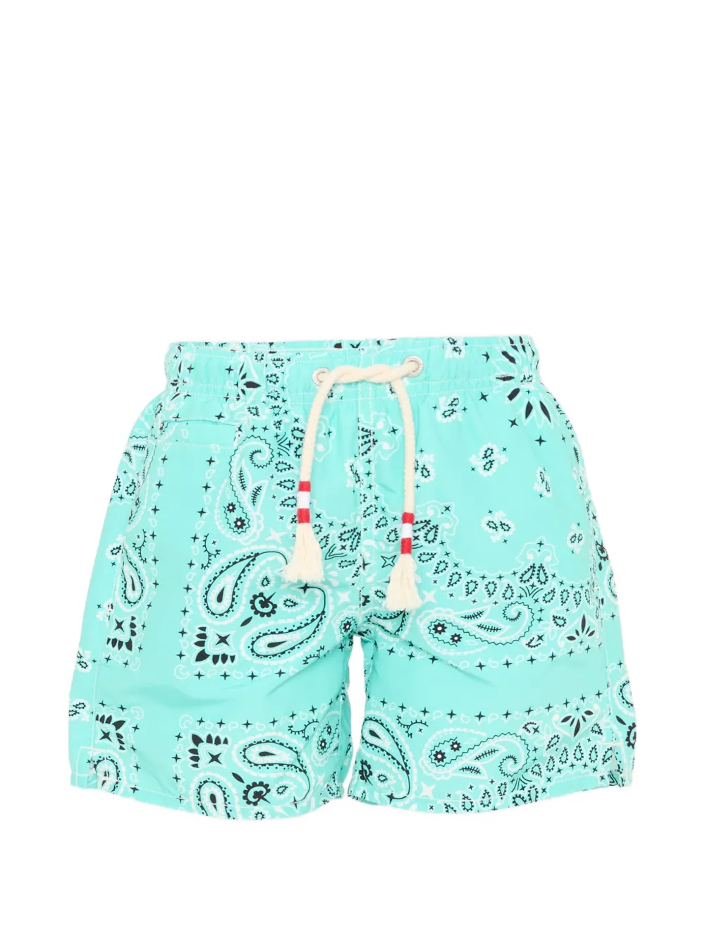 MC2 Saint Barth Kids paisley-print swim shorts - Blu