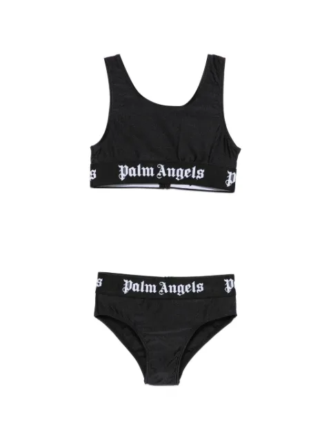 Palm Angels Kids bikini à ceinture logo