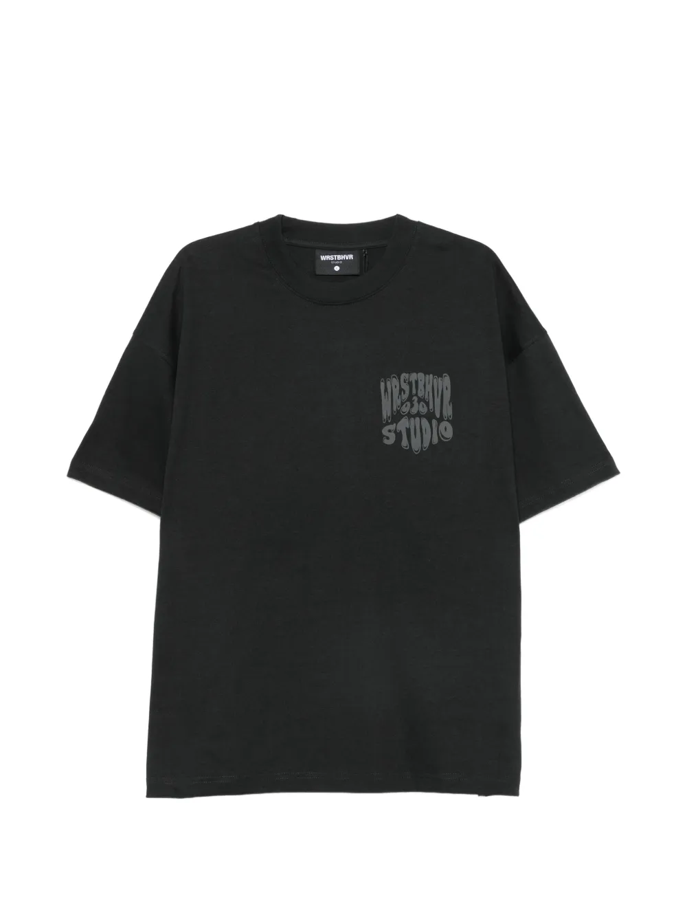 WRSTBHVR Flynn V2 logo-print T-shirt - Nero