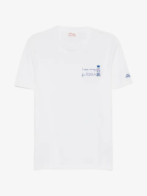 MC2 Saint Barth embroidered-motif T-shirt