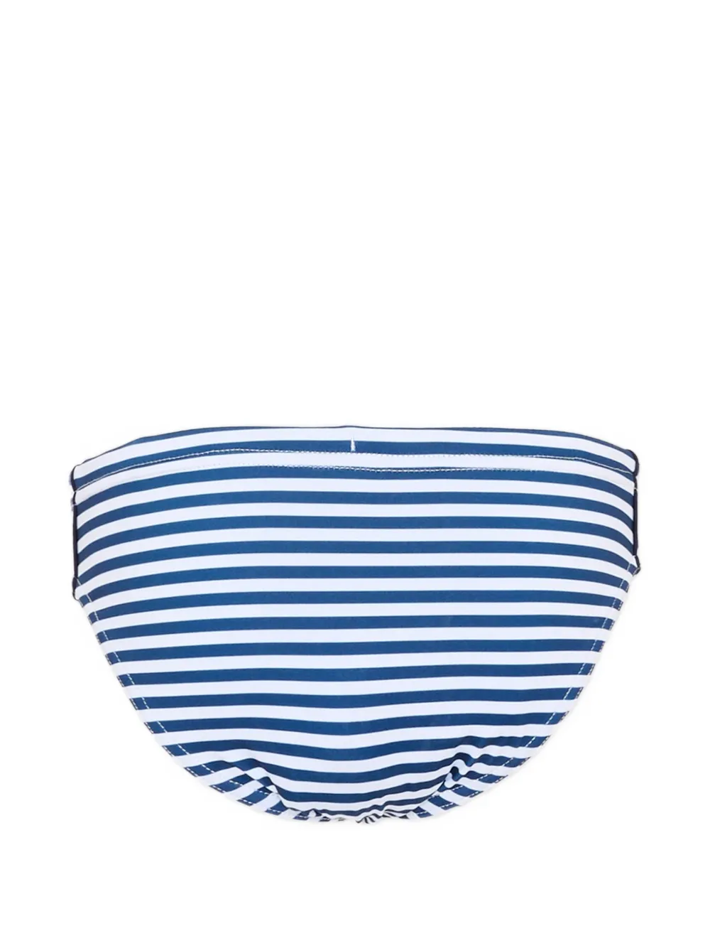 MC2 Saint Barth Kids Gestreepte zwembroek Blauw