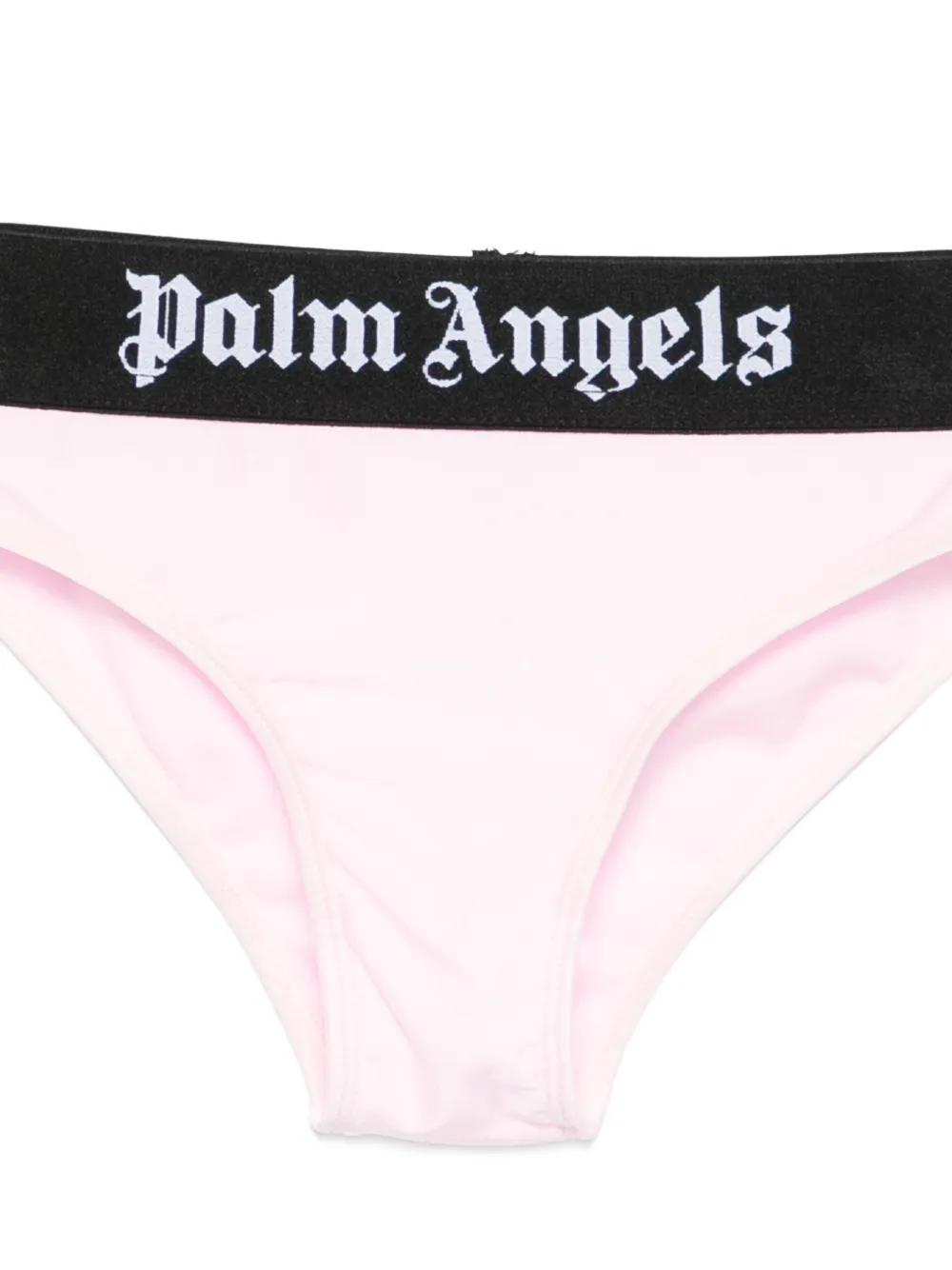 Palm Angels Kids Bikini met logoband Roze