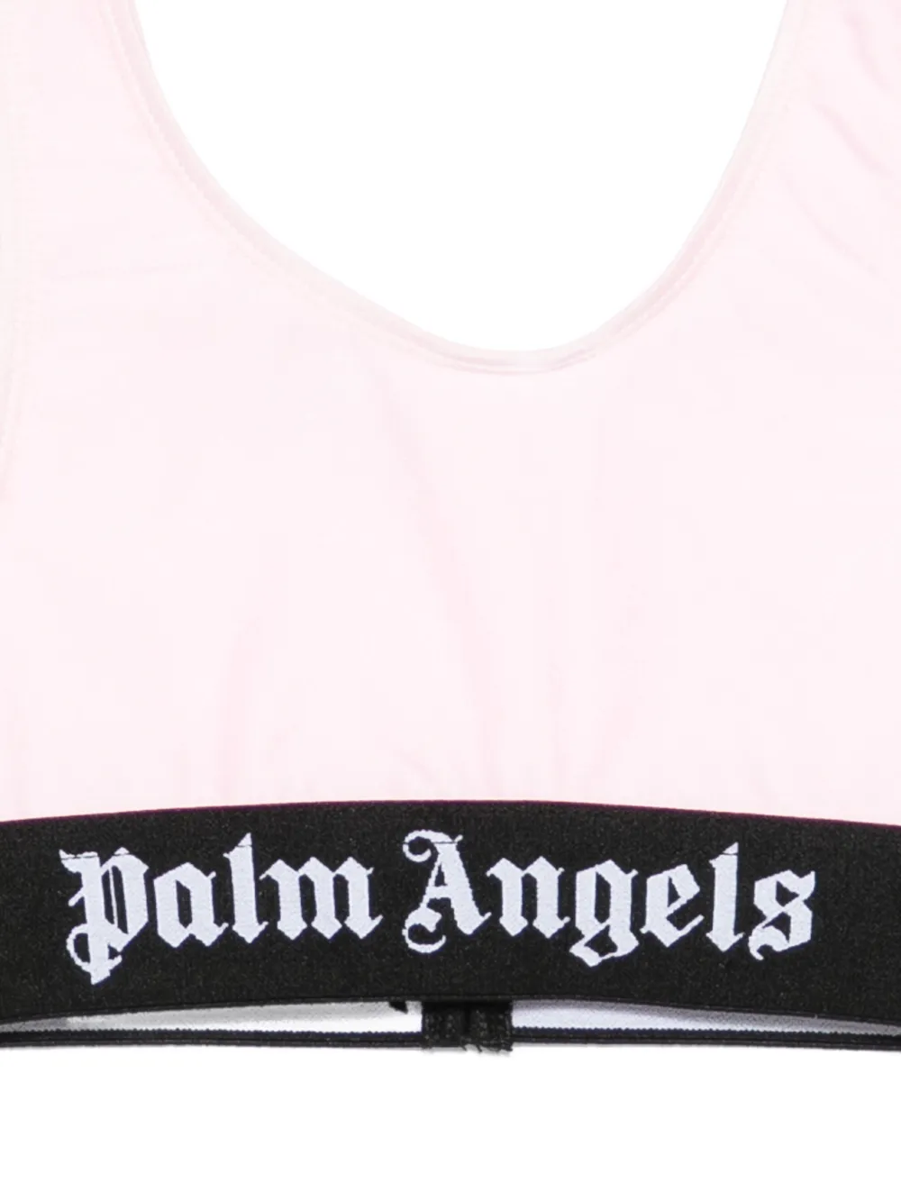 Palm Angels Kids Bikini met logoband Roze