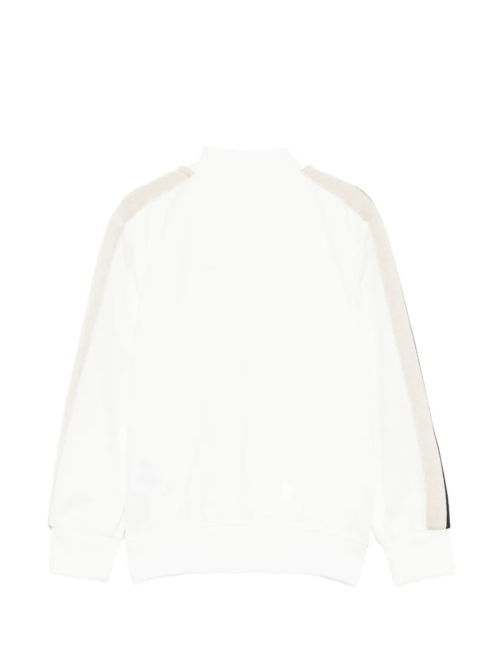 Palm Angels Kids Trui met zijstreep en logo-print Wit