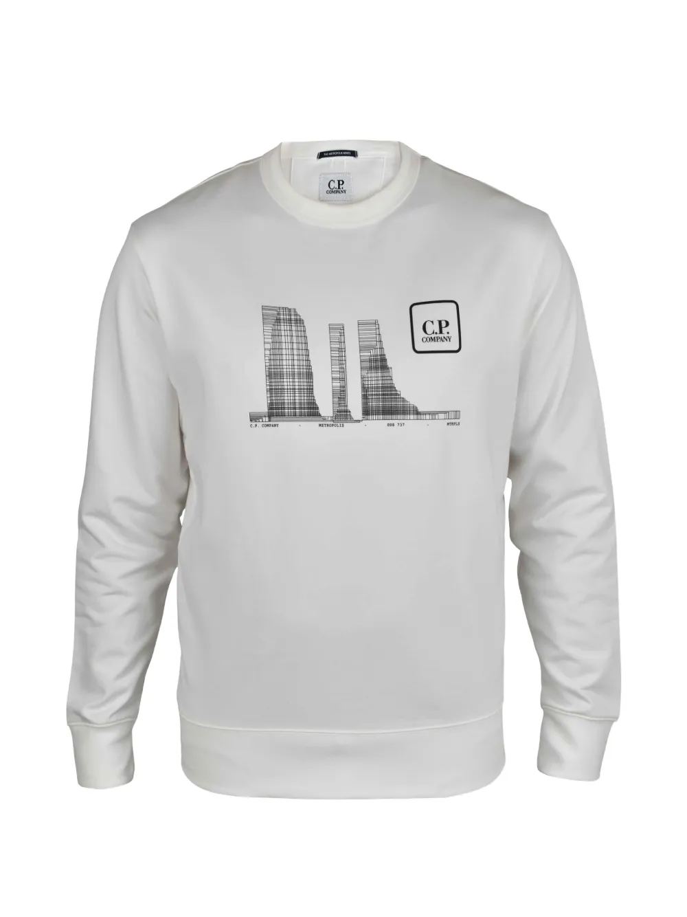 C.P. Company Felpa girocollo - Bianco