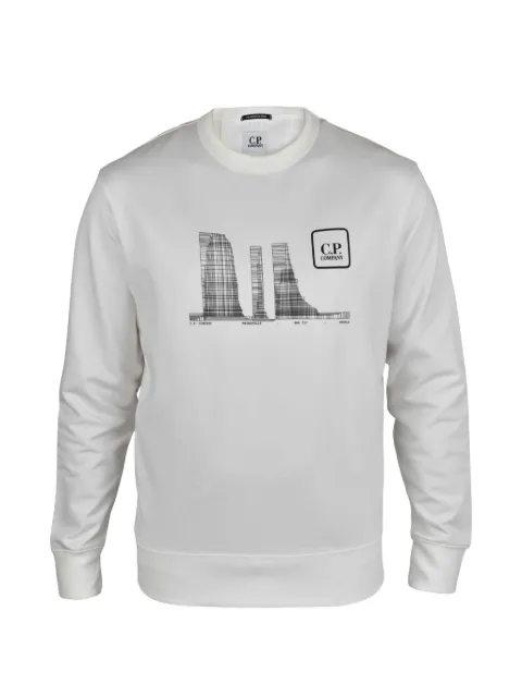 C.P. Company sudadera con estampado gráfico