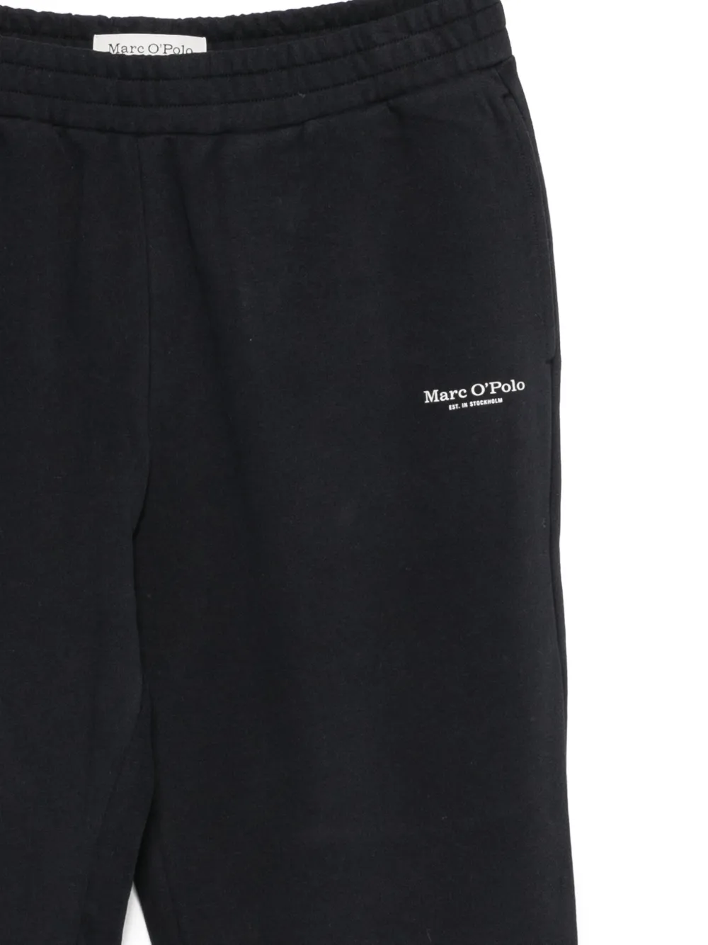 Marc O'Polo Trainingsbroek met logoprint Blauw