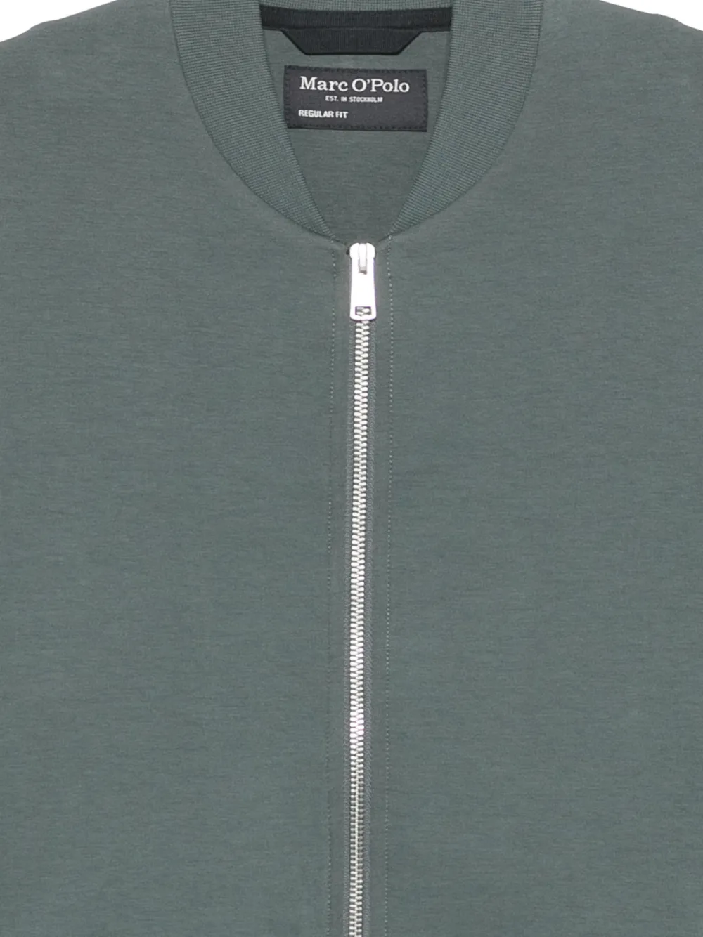 Marc O'Polo Sweater met rits Groen