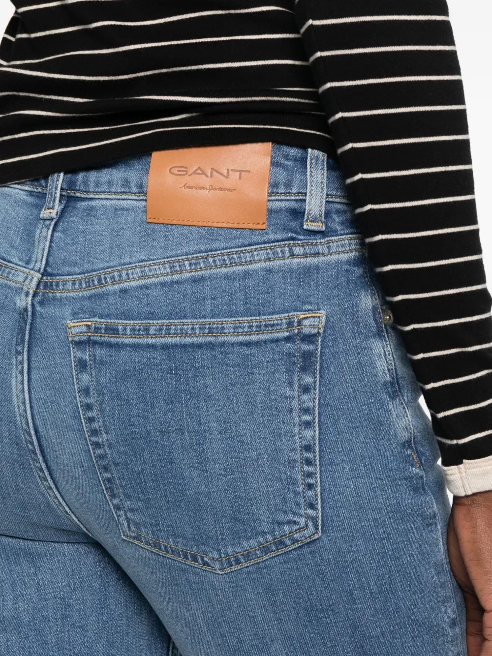Gant Flared jeans Blauw