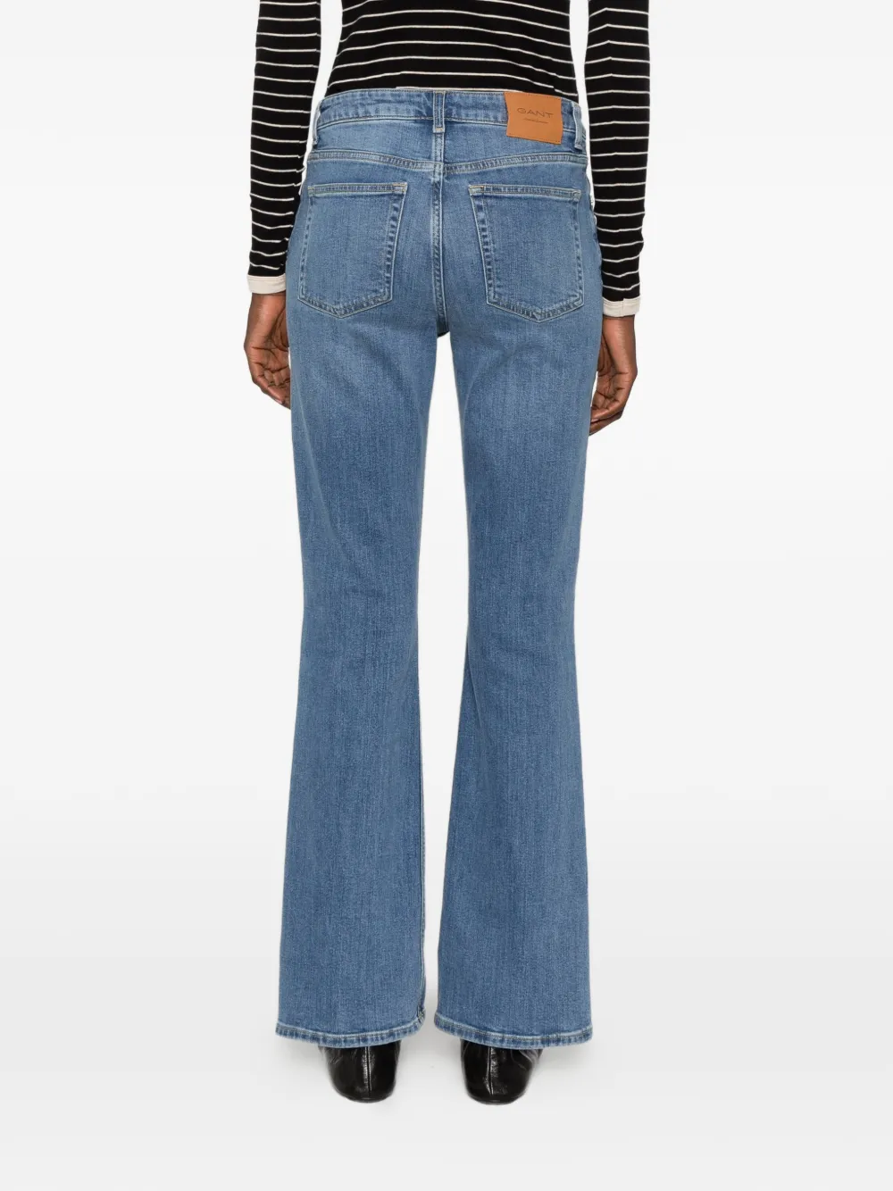 Gant Flared jeans Blauw