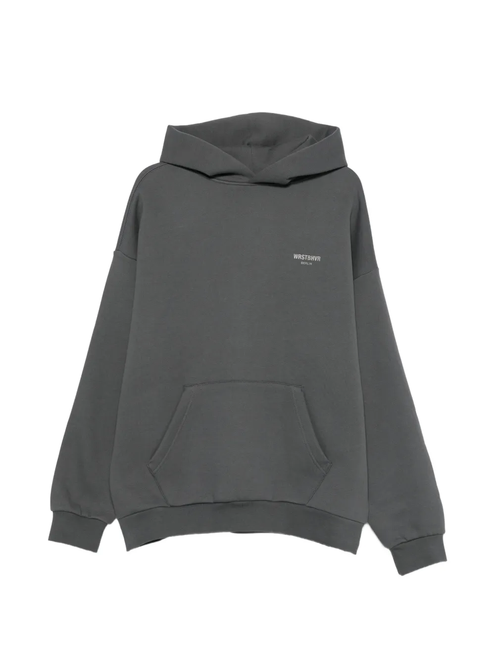 WRSTBHVR Micah V2 logo-print hoodie - Grigio