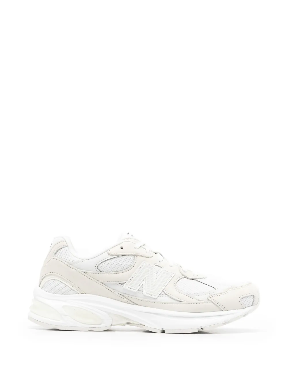 Comme des Garçons Homme x New Balance panelled leather sneakers - Toni neutri