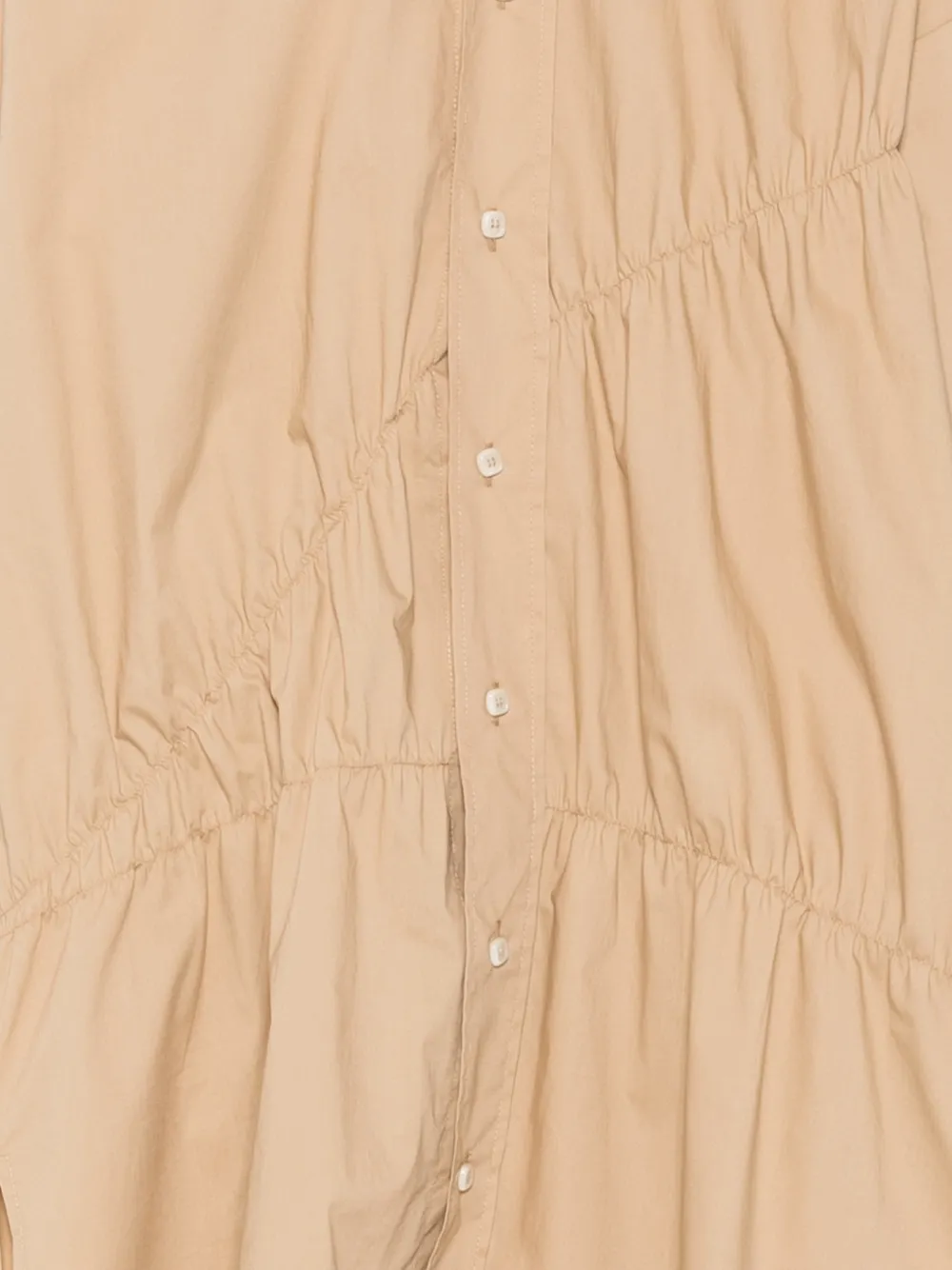 Alysi Popeline overhemd Beige