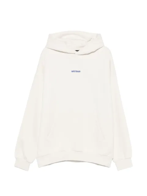 WRSTBHVR Garm V5 logo-print hoodie