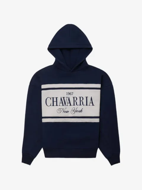 Willy Chavarria logo-lettering hoodie