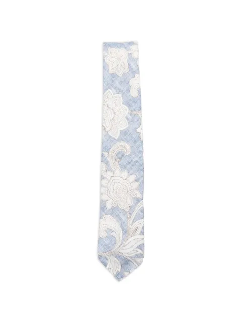 Dell'oglio Martin paisley-print tie