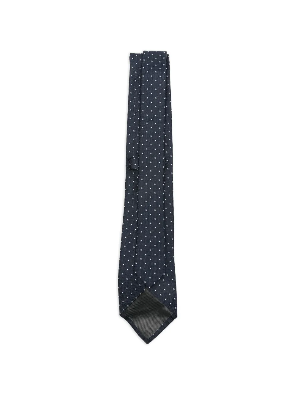 Dell'oglio Martin stropdas met geometrisch jacquard Blauw