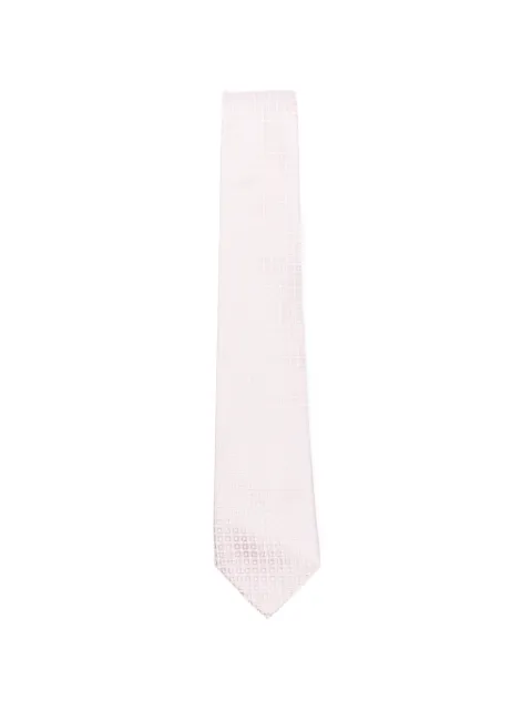 Dell'oglio Martin geometric-jacquard tie