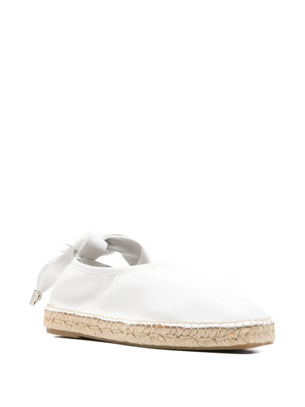 Toga Pulla knot-detail espadrilles Wit