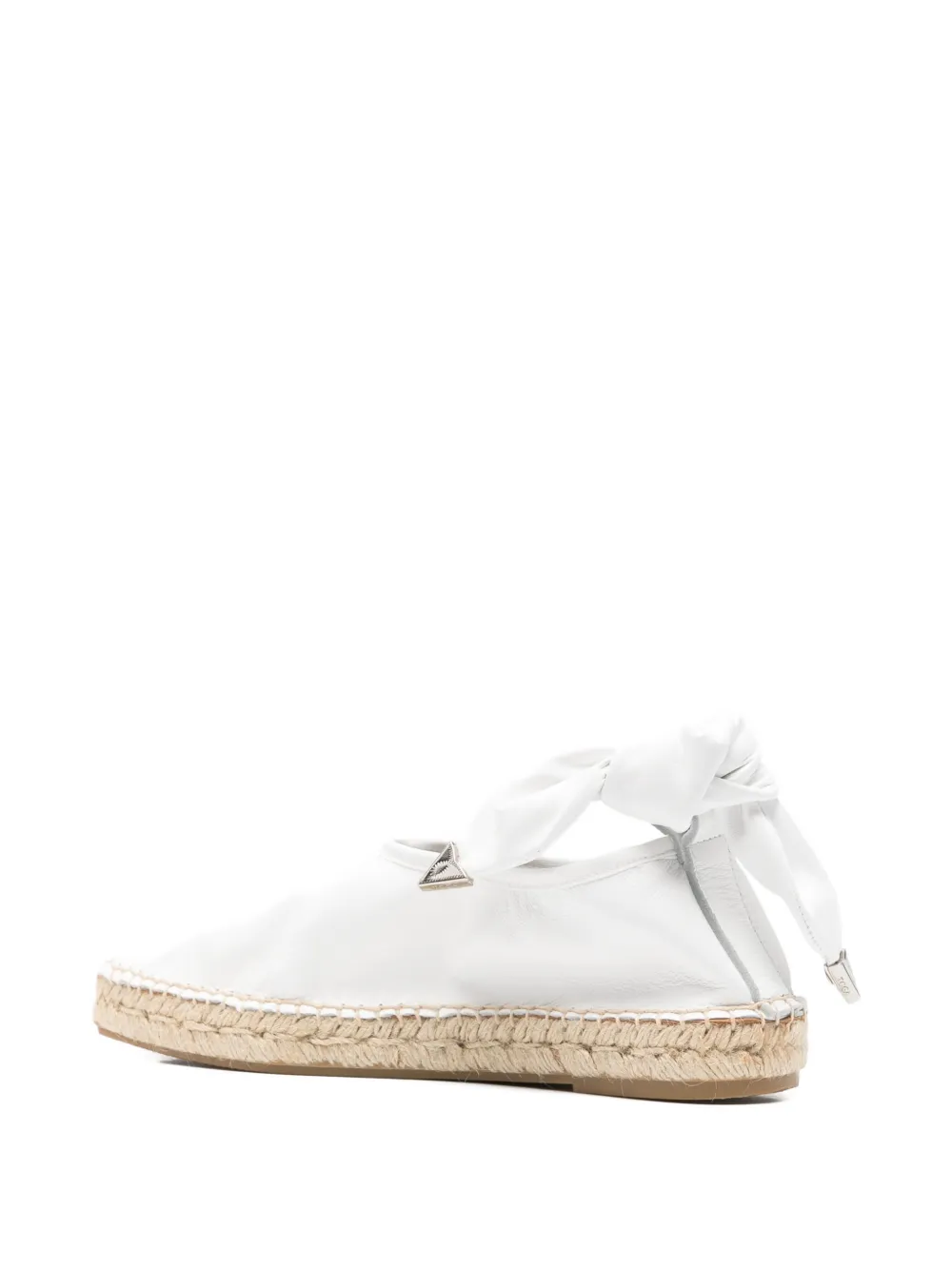 Toga Pulla knot-detail espadrilles Wit
