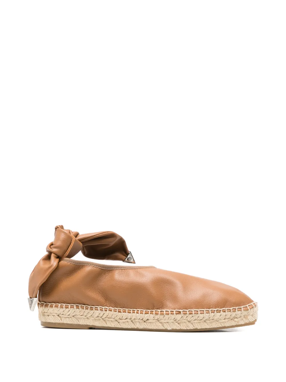 Toga Pulla chain-link knotted espadrilles - Marrone