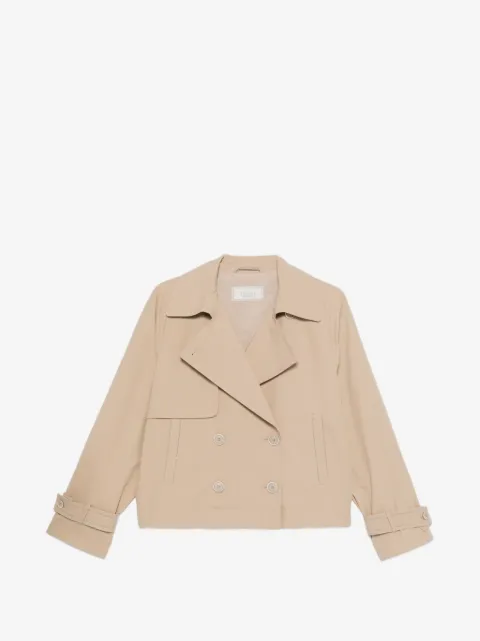 Peserico double-breasted cropped jacket