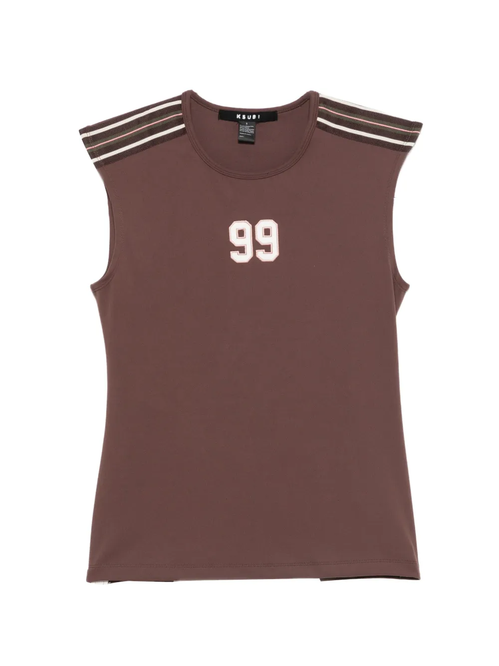 Ksubi Top girocollo - Marrone