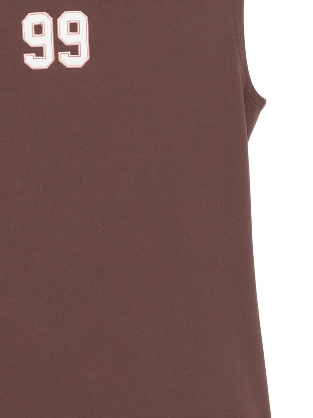  Ksubi Crew Neck Open-back Top - Marrón 