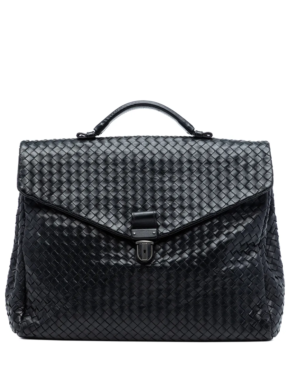 Bottega Veneta Pre-Owned 2010 Nappa Intrecciato Briefcase business bag - Nero