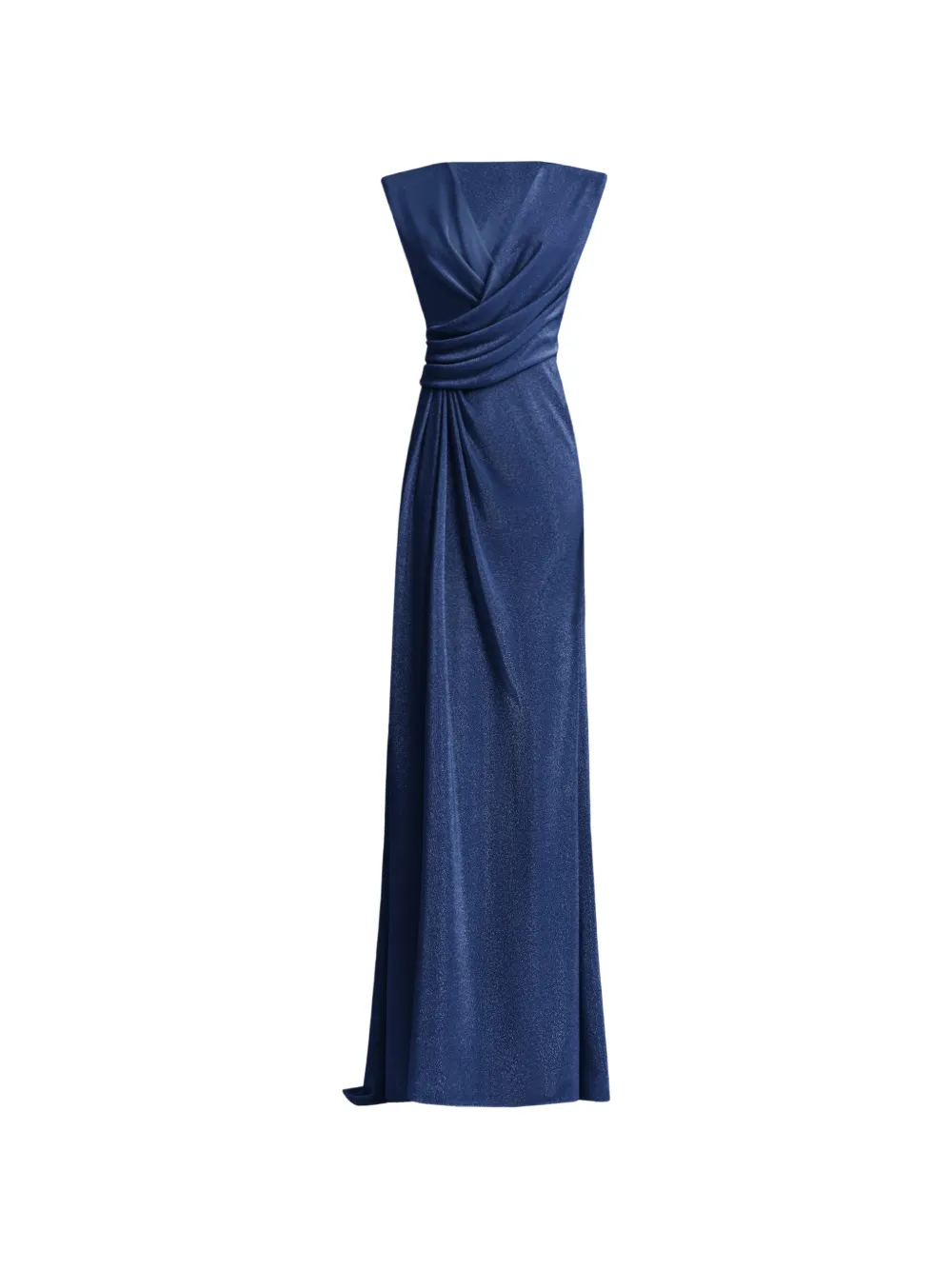Gemy Maalouf Abito con scollo a V - Blu