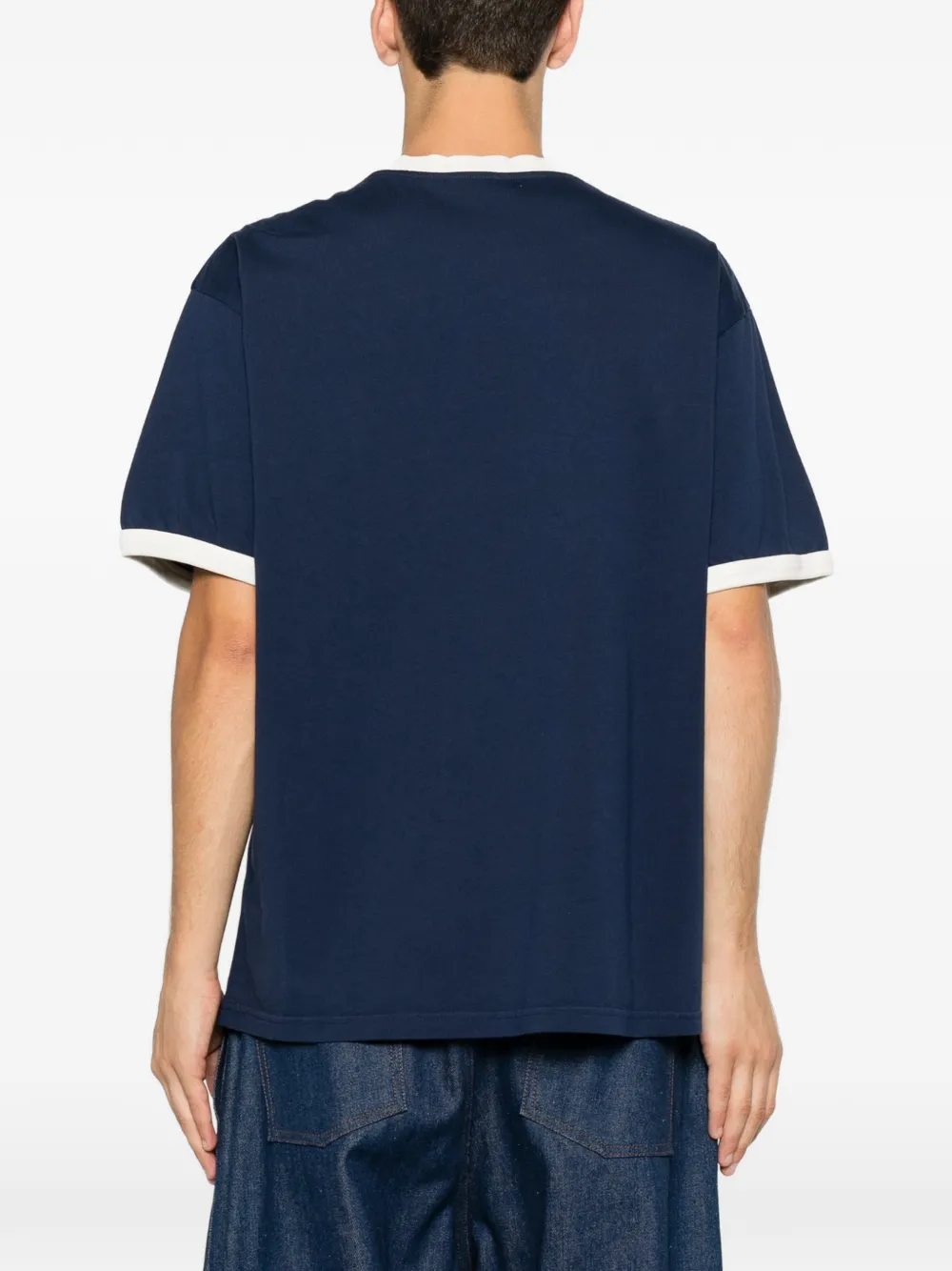 Charles Jeffrey Loverboy T-shirt met applicatie Blauw