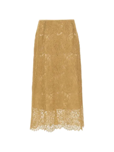Vince lace midi skirt