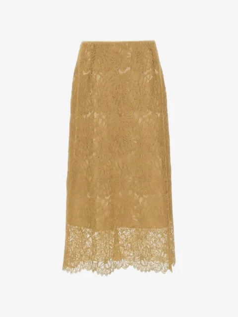 Vince lace midi skirt