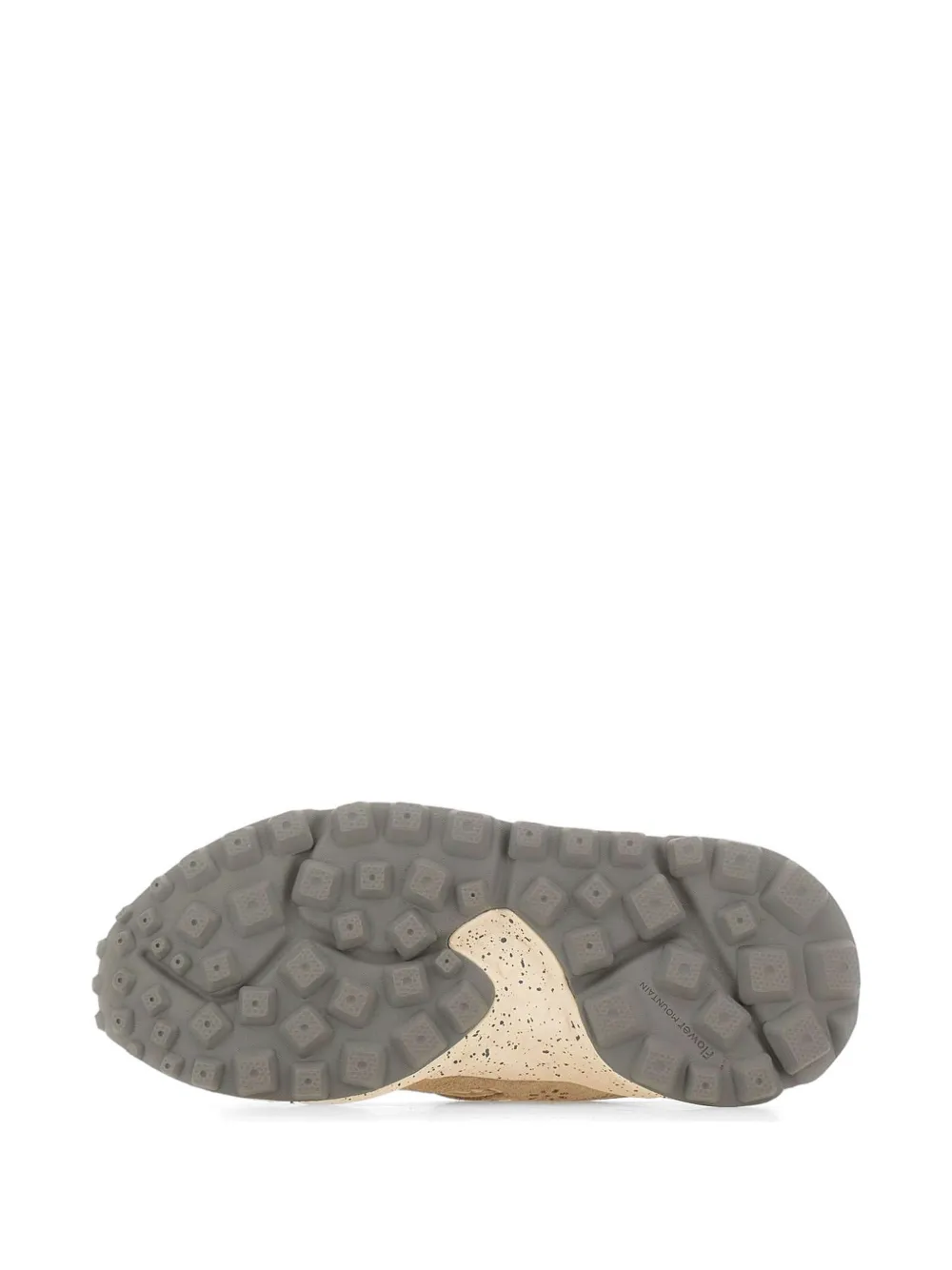 FLOWER MOUNTAIN Kotetsu lace-up sneakers Beige