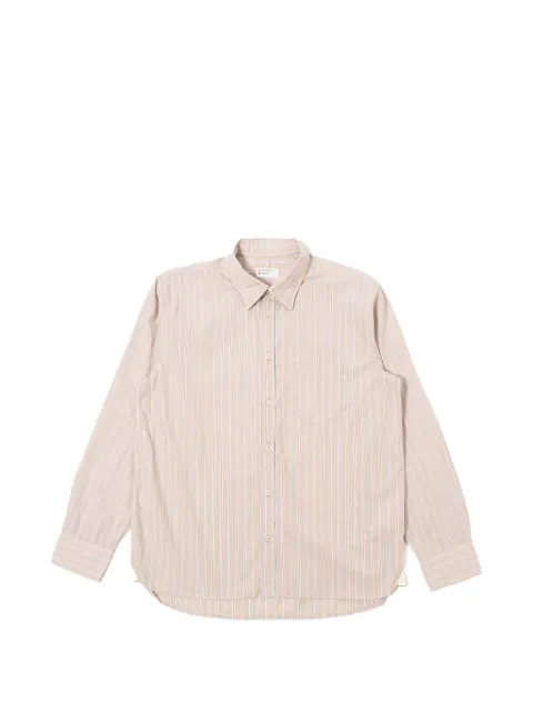 Universal Works Lazy Day striped pocket shirt