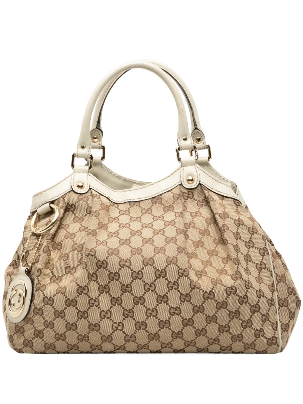 Gucci Pre-Owned 2000-2015 Medium GG Canvas Sukey tote bag - Bianco