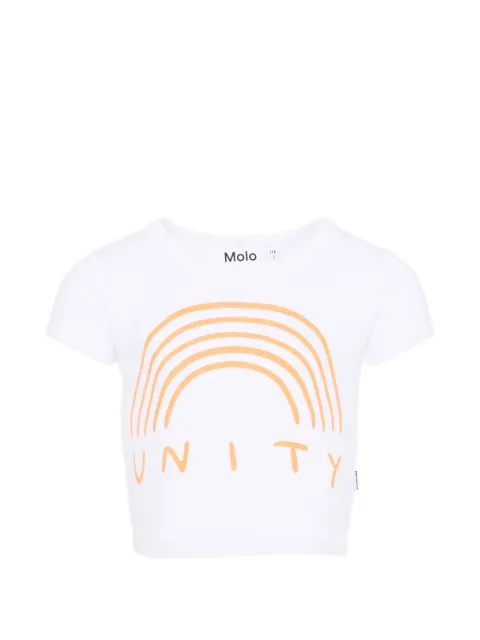 Molo Rizzo rainbow-print T-shirt