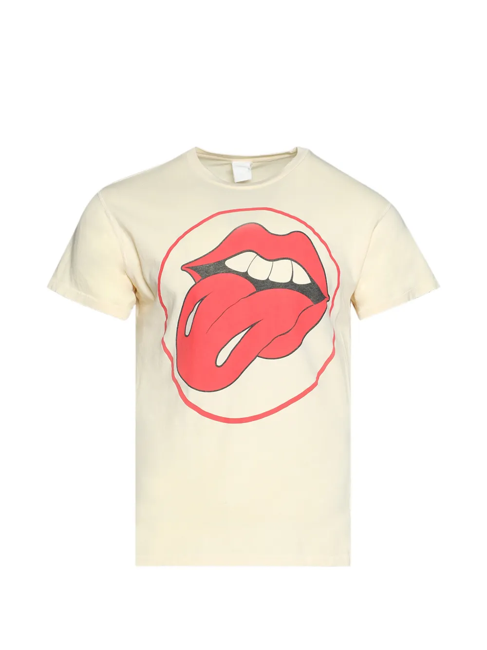 MadeWorn Rolling Stones 90's crew-neck T-shirt - Toni neutri