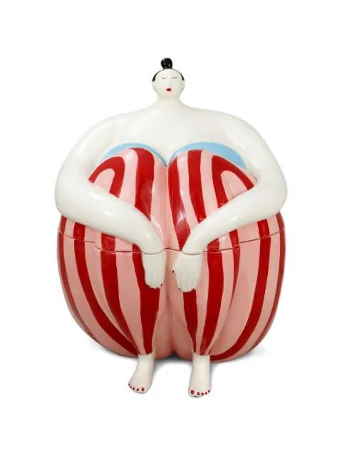 LAETITIA ROUGET x Herdmar Passionnément cutlery set in ceramic holder (six-person setting)