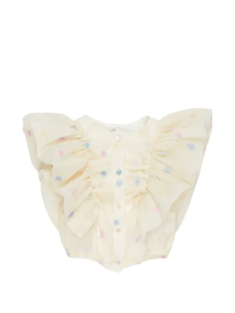 Miss Grant Kids camisa con volantes