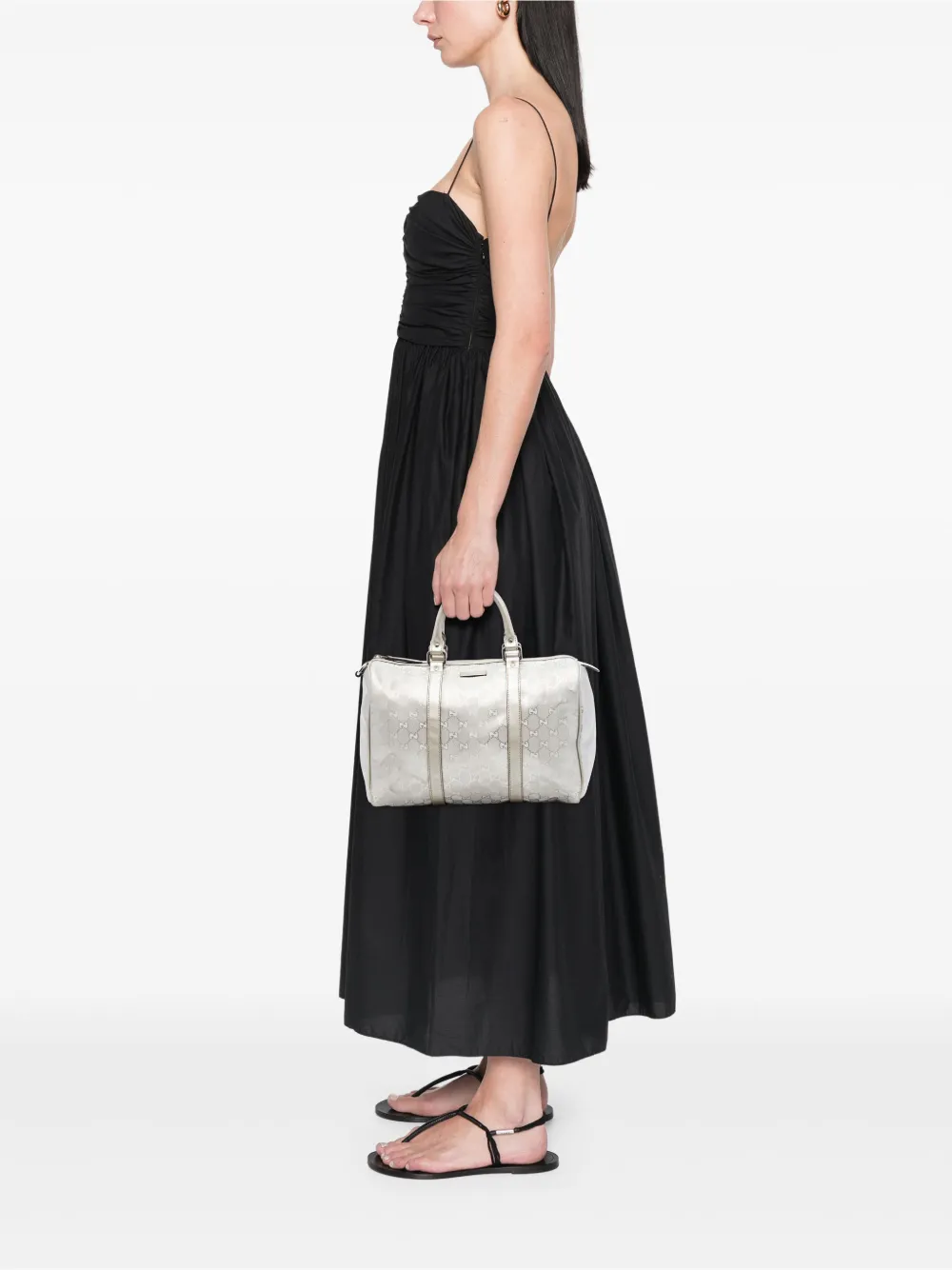  Gucci Pre-owned Sac Boston Gg Imprime Joy Médium (2016-2025) - Or 