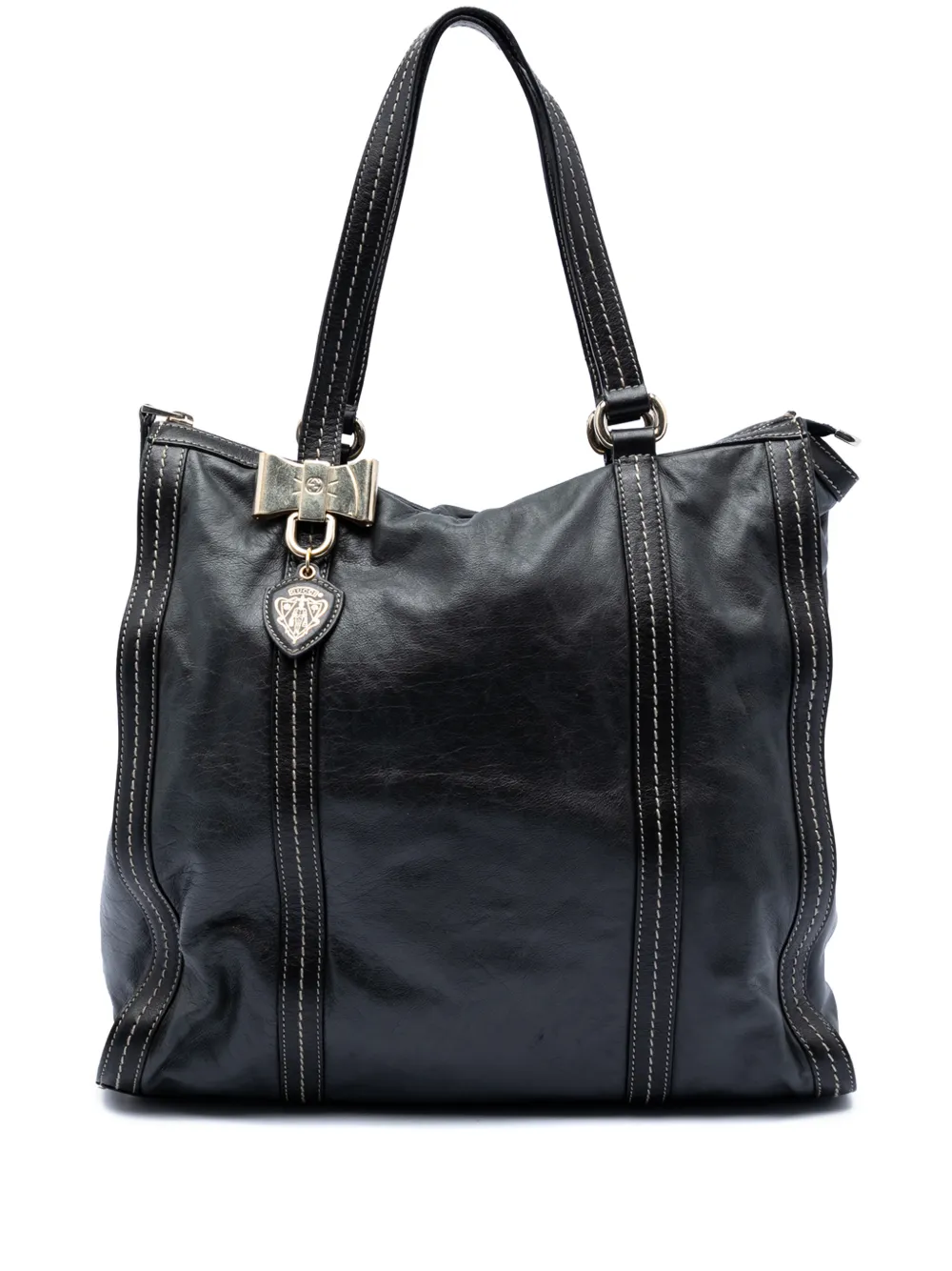 Gucci Pre-Owned 2016-2025 Leather Duchessa tote bag - Black