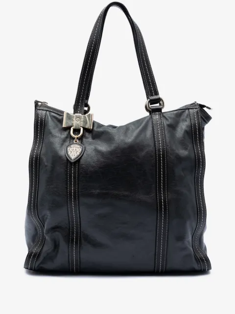 Gucci Pre-Owned 2016-2025 레더 더체사 토트 백