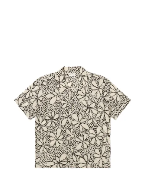 Universal Works floral short-sleeve shirt
