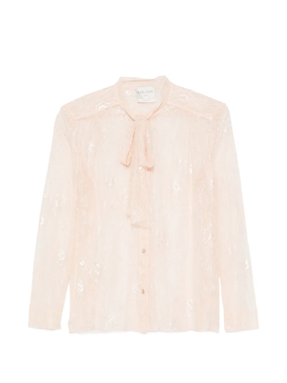 Forte Forte Blusa con paillettes - Rosa
