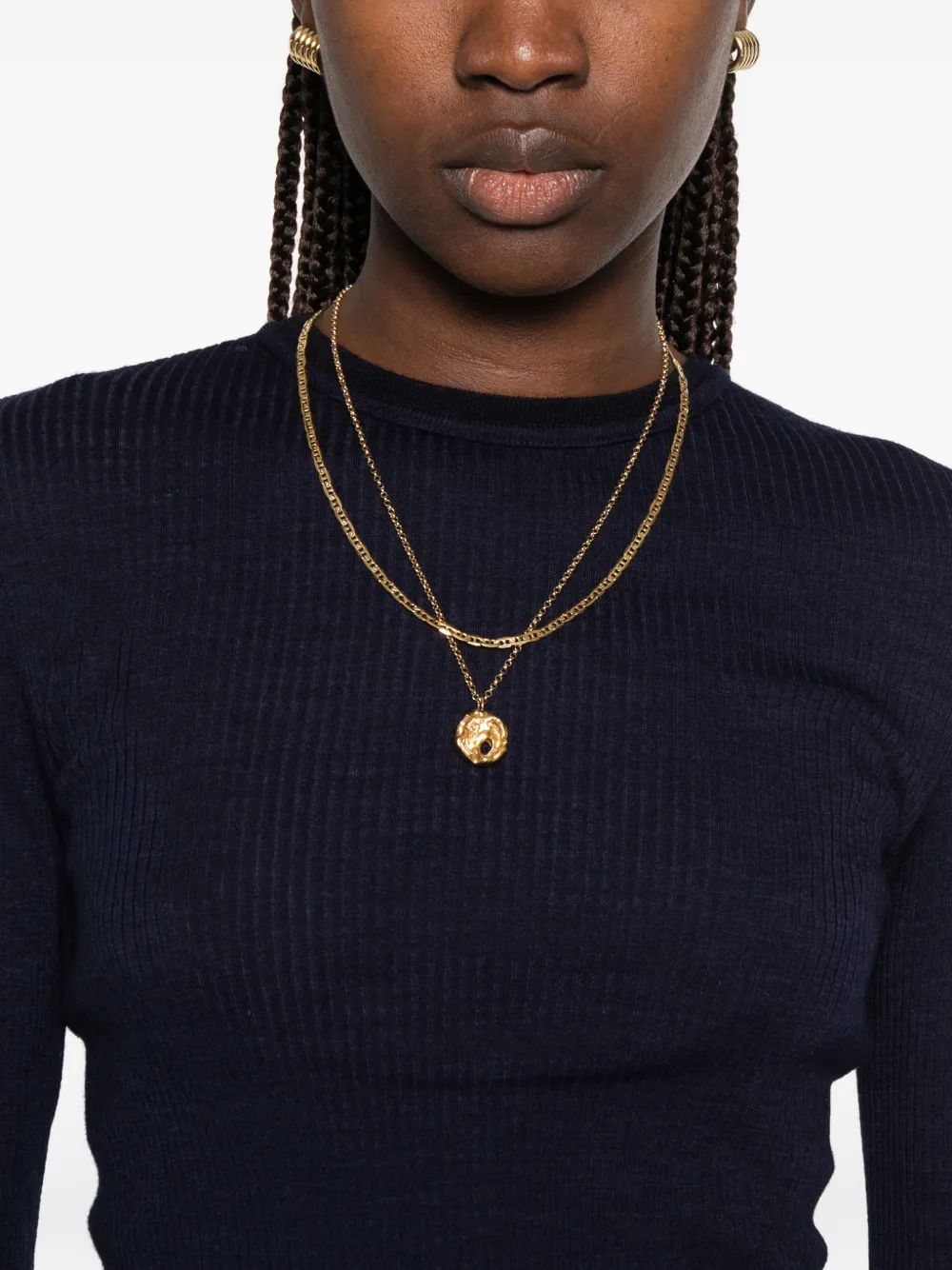 Forte T-shirt met lange mouwen Blauw