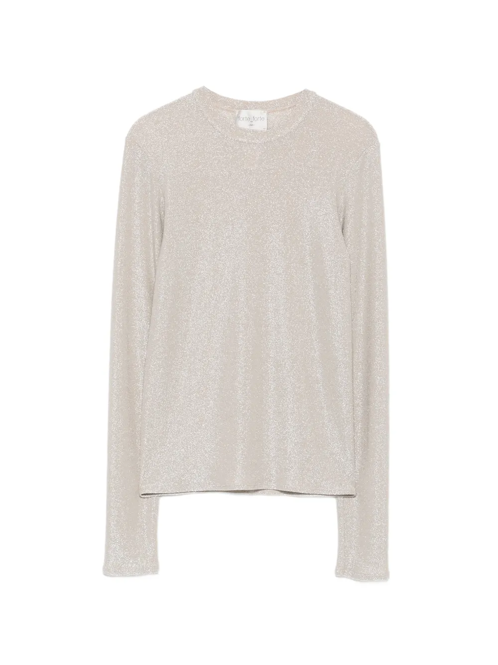 Forte Forte T-shirt a maniche lunghe - Argento