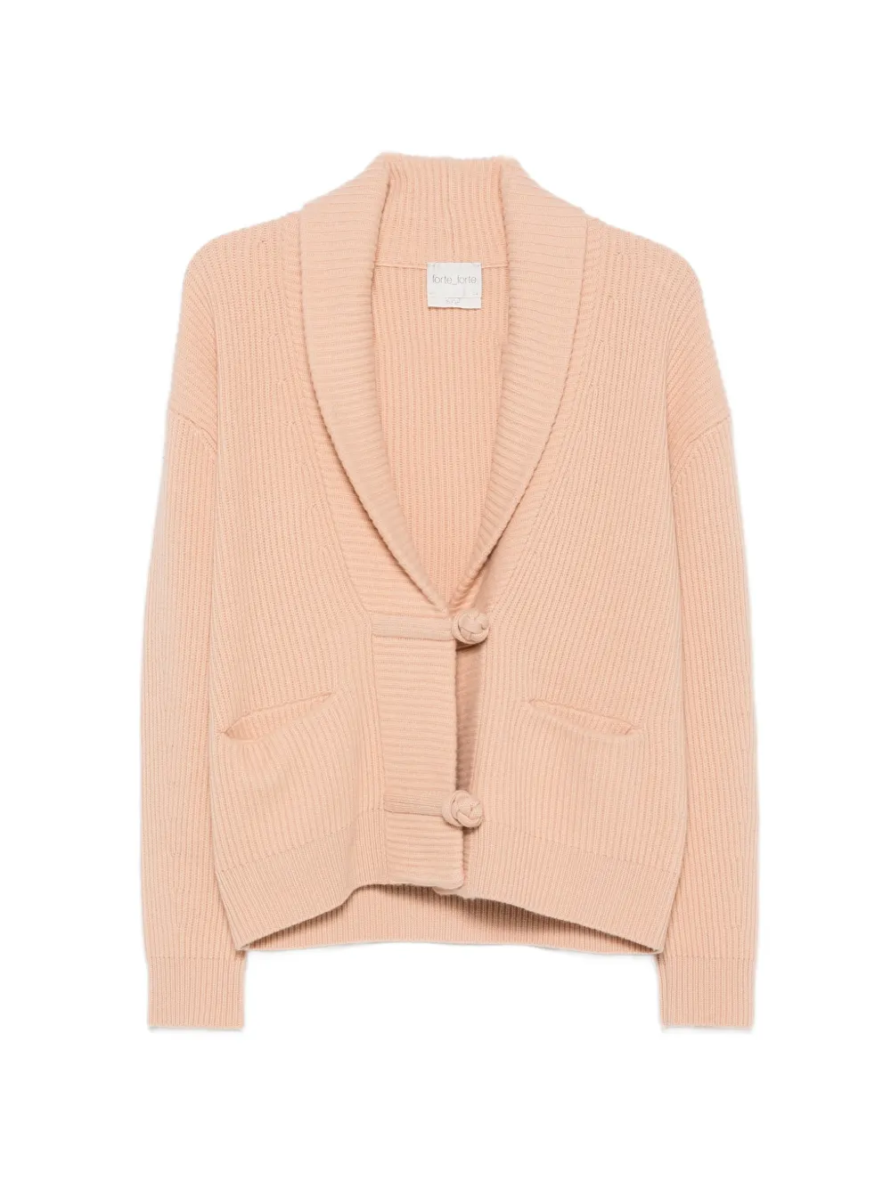 Forte Forte Cardigan con scollo a scialle - Toni neutri