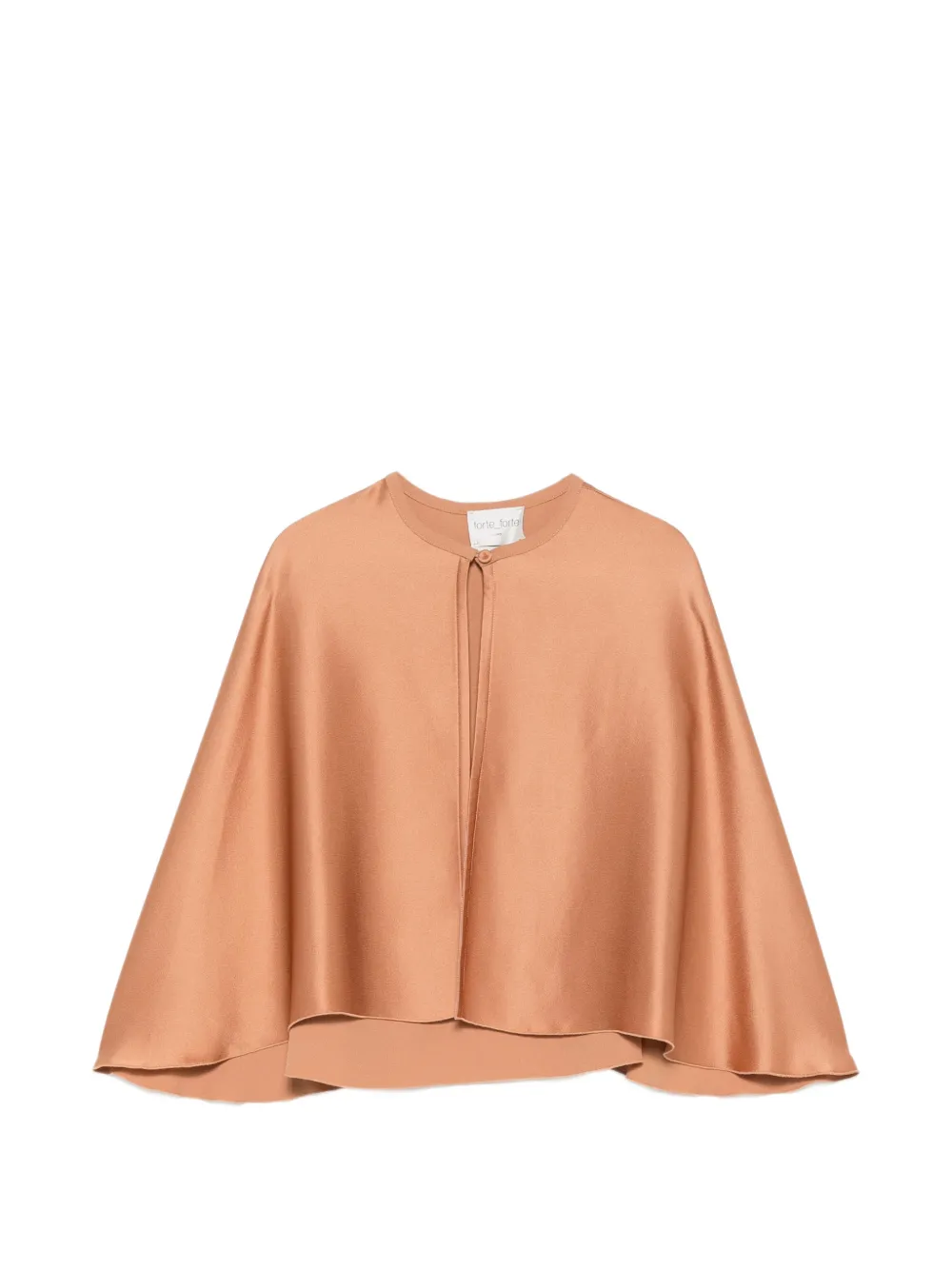 Forte Forte Cape im Cape-Stil mit Satin-Finish - Nude