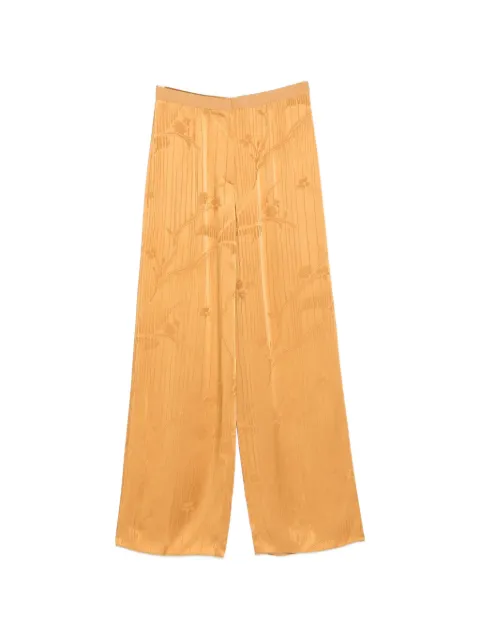 Forte Forte floral-jacquard trousers